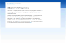 Tablet Screenshot of islandwidecorp.com